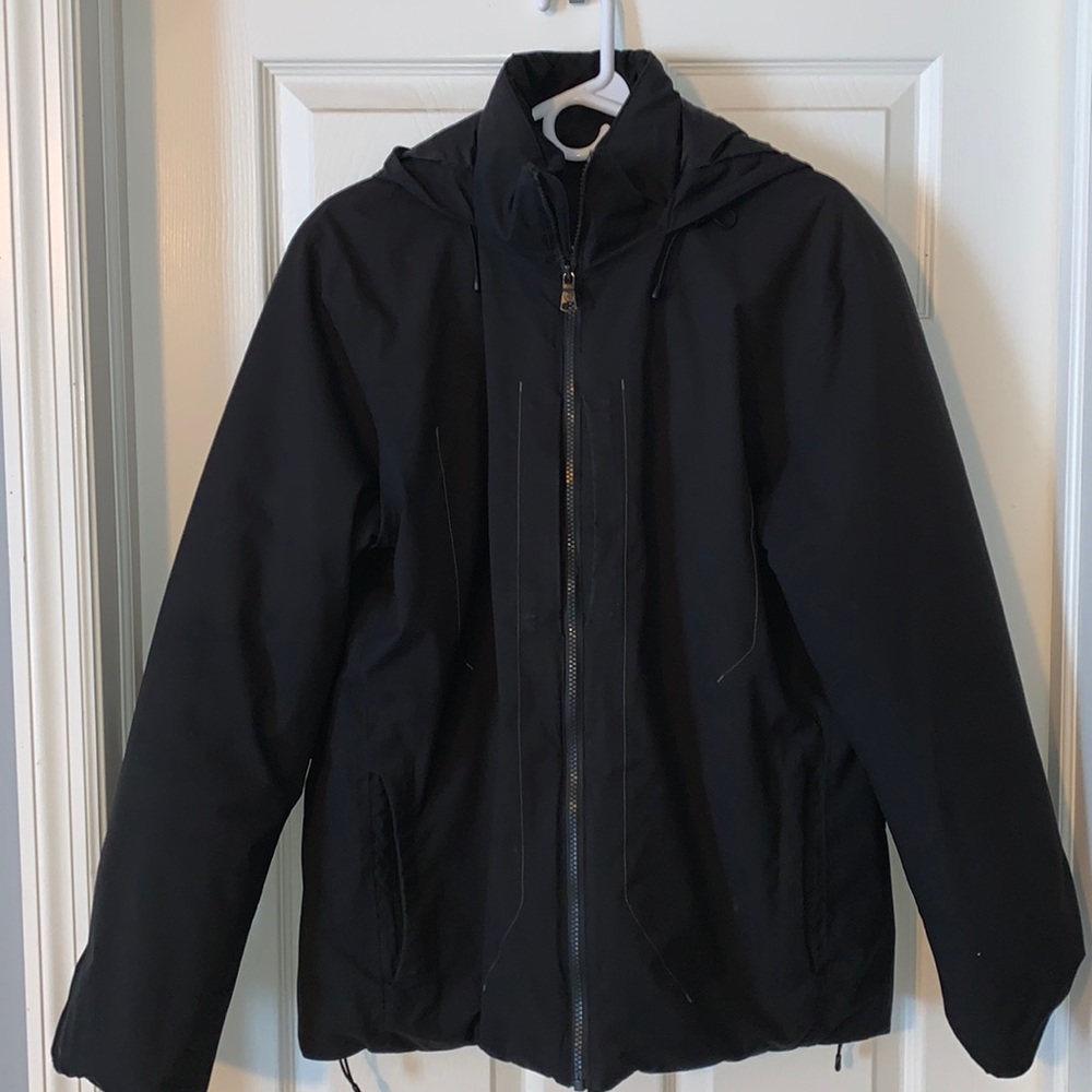 Aether Women’s Insulated Hooded Coat Black